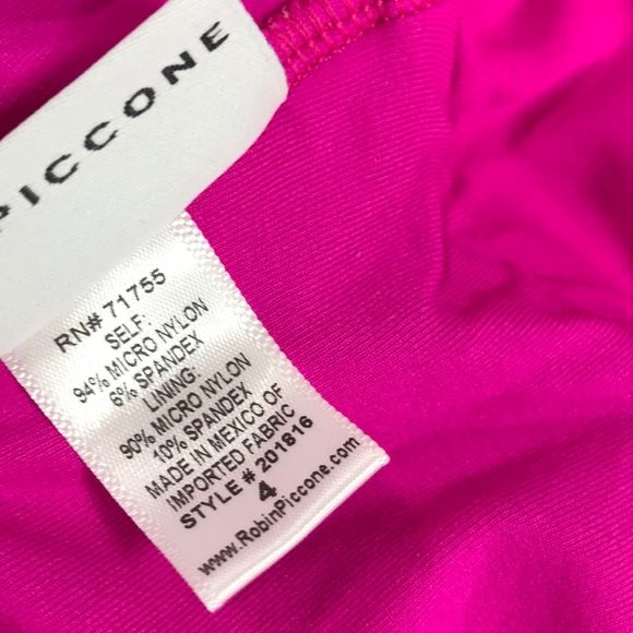 Robin Piccone Pink Knot One Piece Swimsuit - Picture 8 of 9